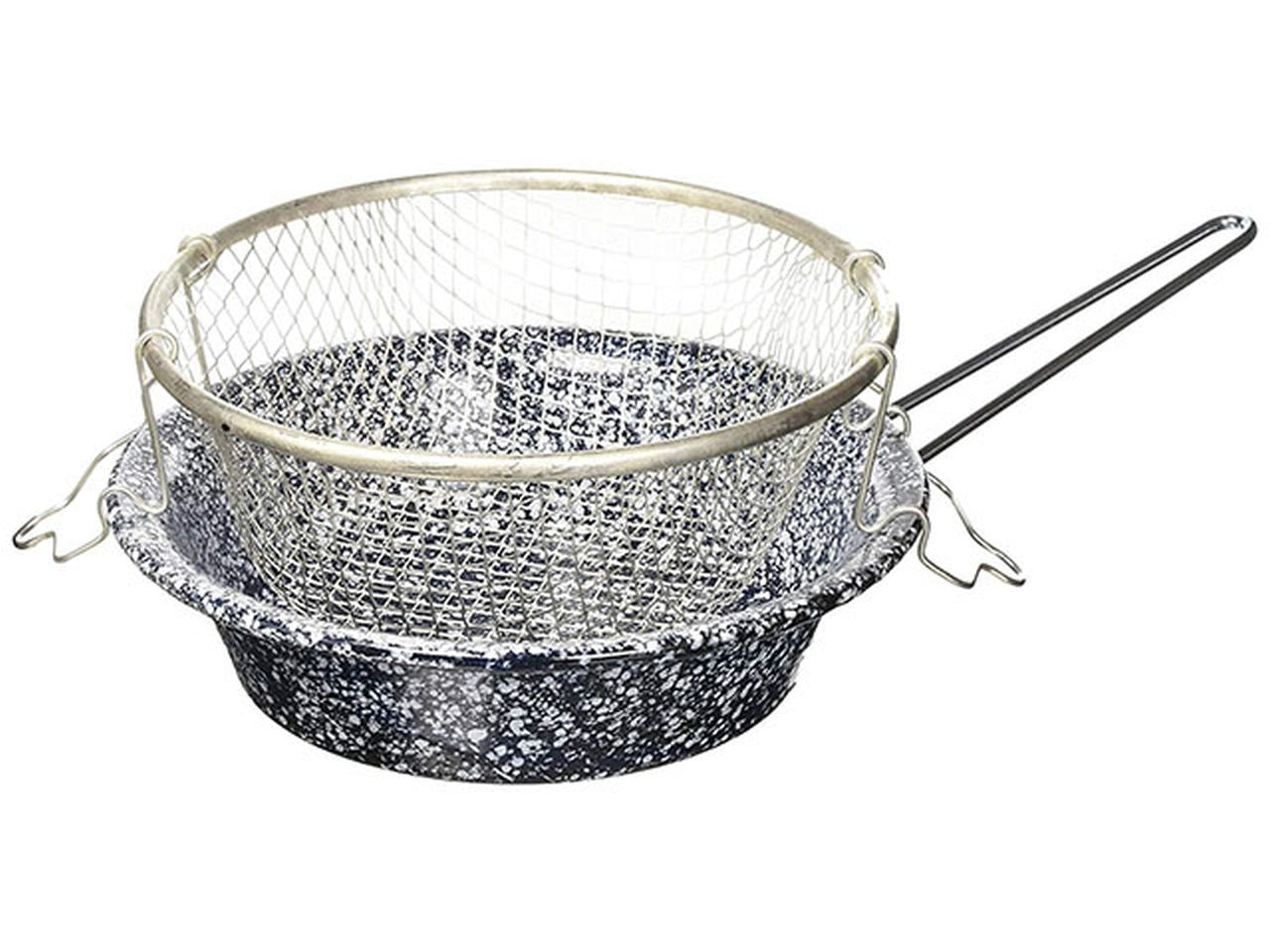 Friggitrice 24cm smaltata f.p.24