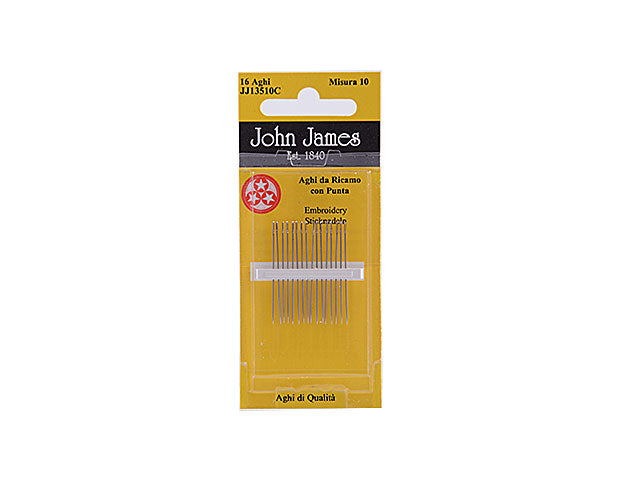 Aghi ricamo mis.10 jj13 51 0