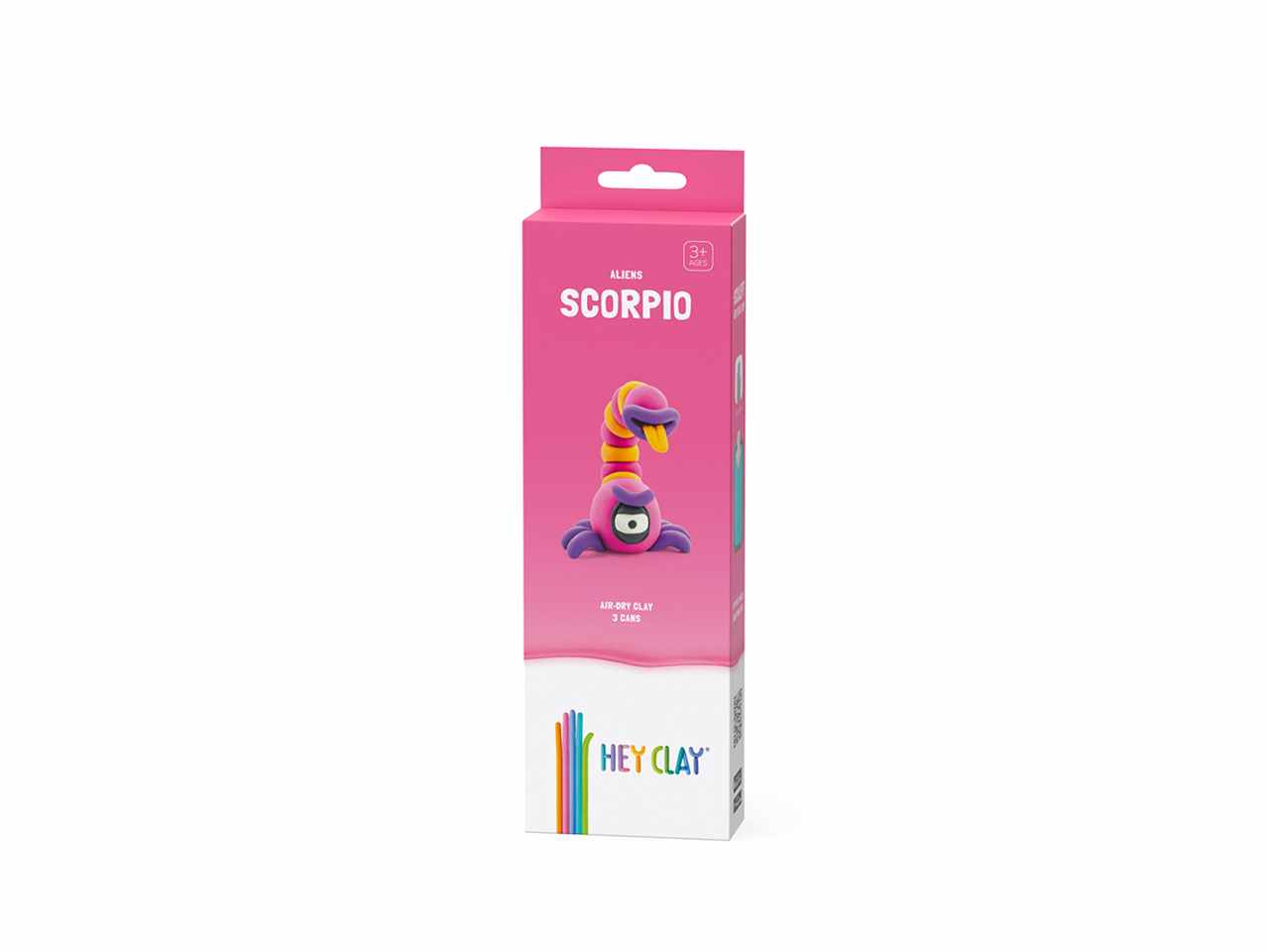 Hey clay scorpio kit piccolo argilla morbida creativa