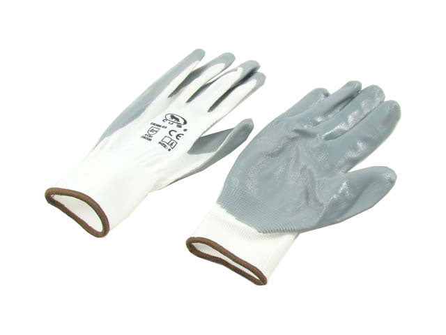 Guanti nitrile nylon tg.10 gs206-10
