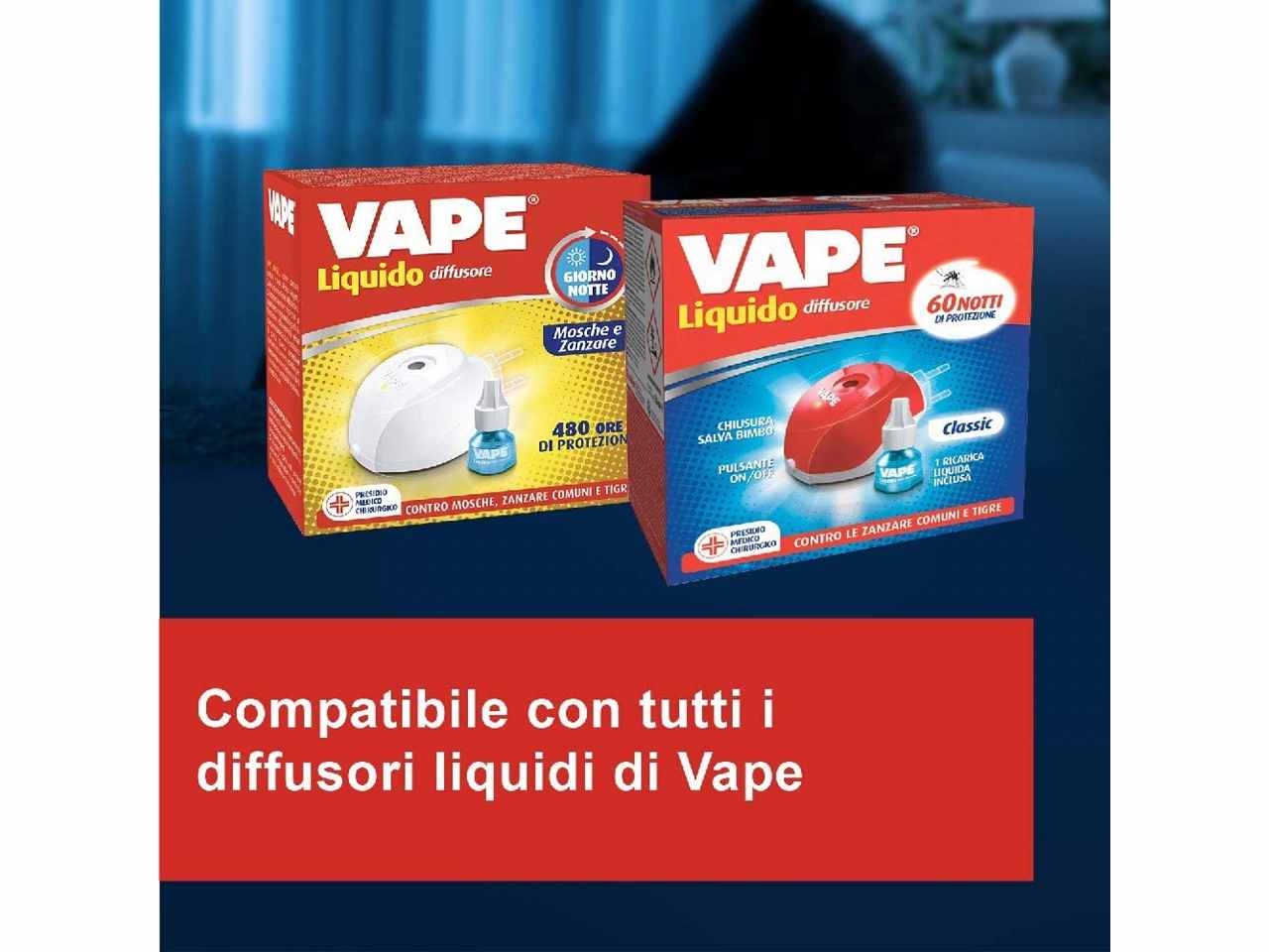 Vape ricarica liquida 60 notti 36mlga17
