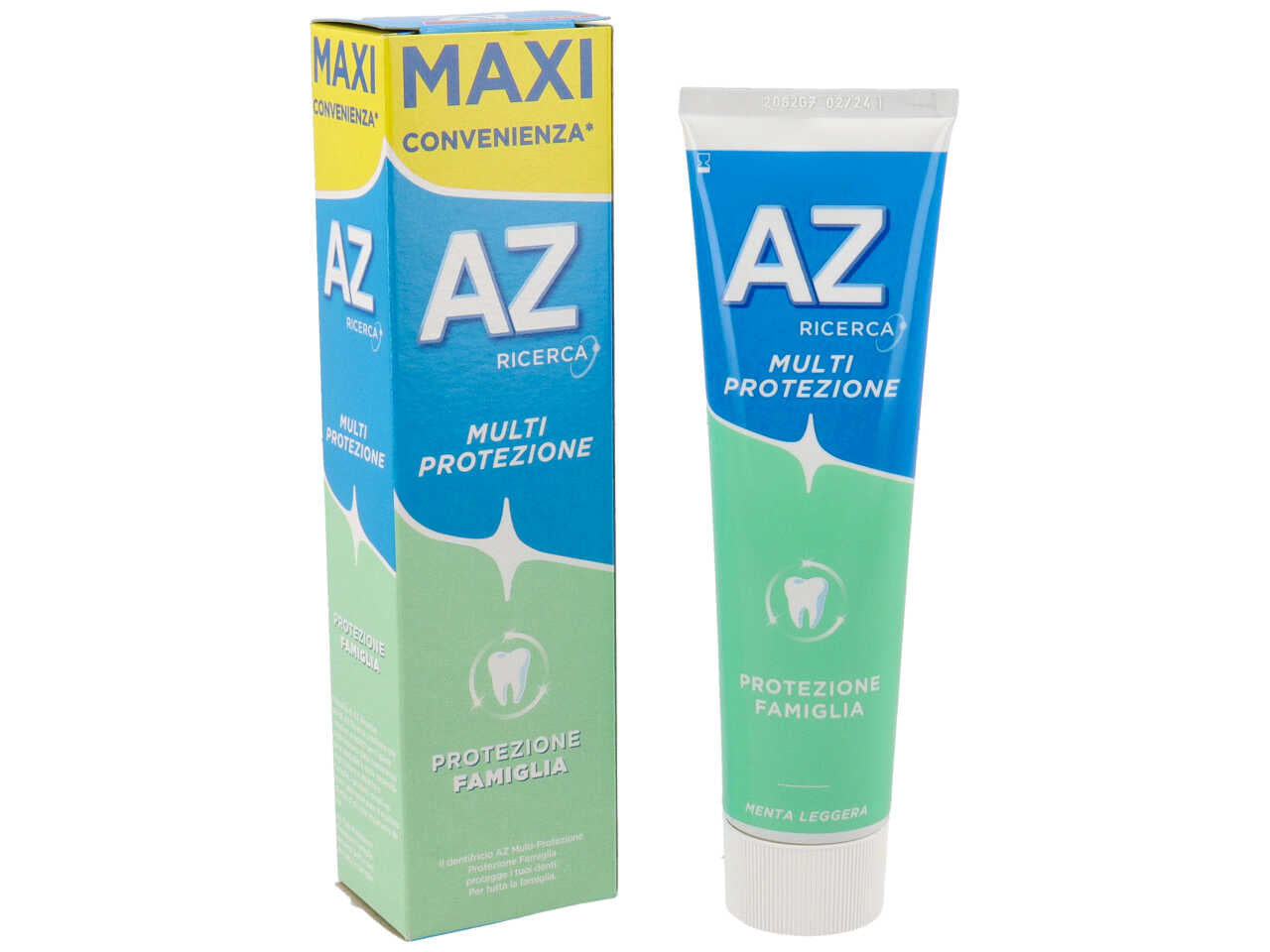 Az dentifricio protezione famiglia 75+10ml $