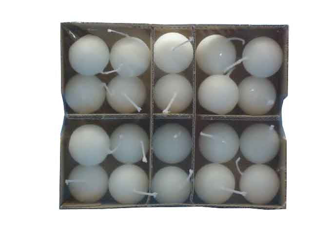 Candela sfera mm.30 vass.20 pezzi 56206.01