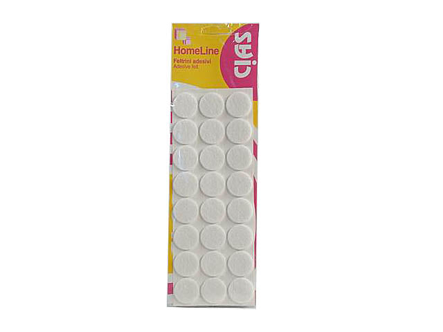 Feltrini b.co 28mm.24 pezzi 6259b028