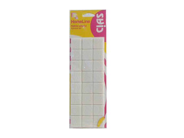 Feltrini b.co 28x28mm.24 pezzi 6259b228