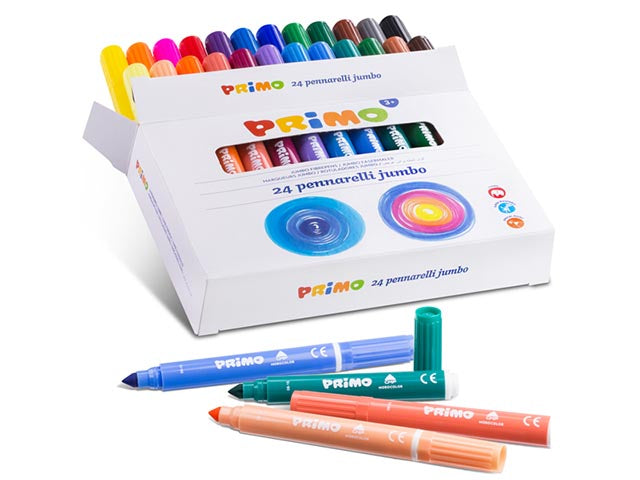 Pennarelli 24 pezzi jumbo 604jumbo24