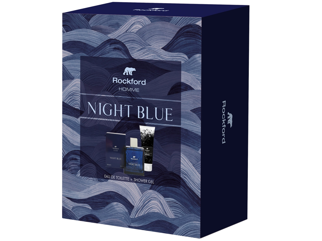 Set regalo rockford nightblue eau de toilette 100ml + shower gel 200ml