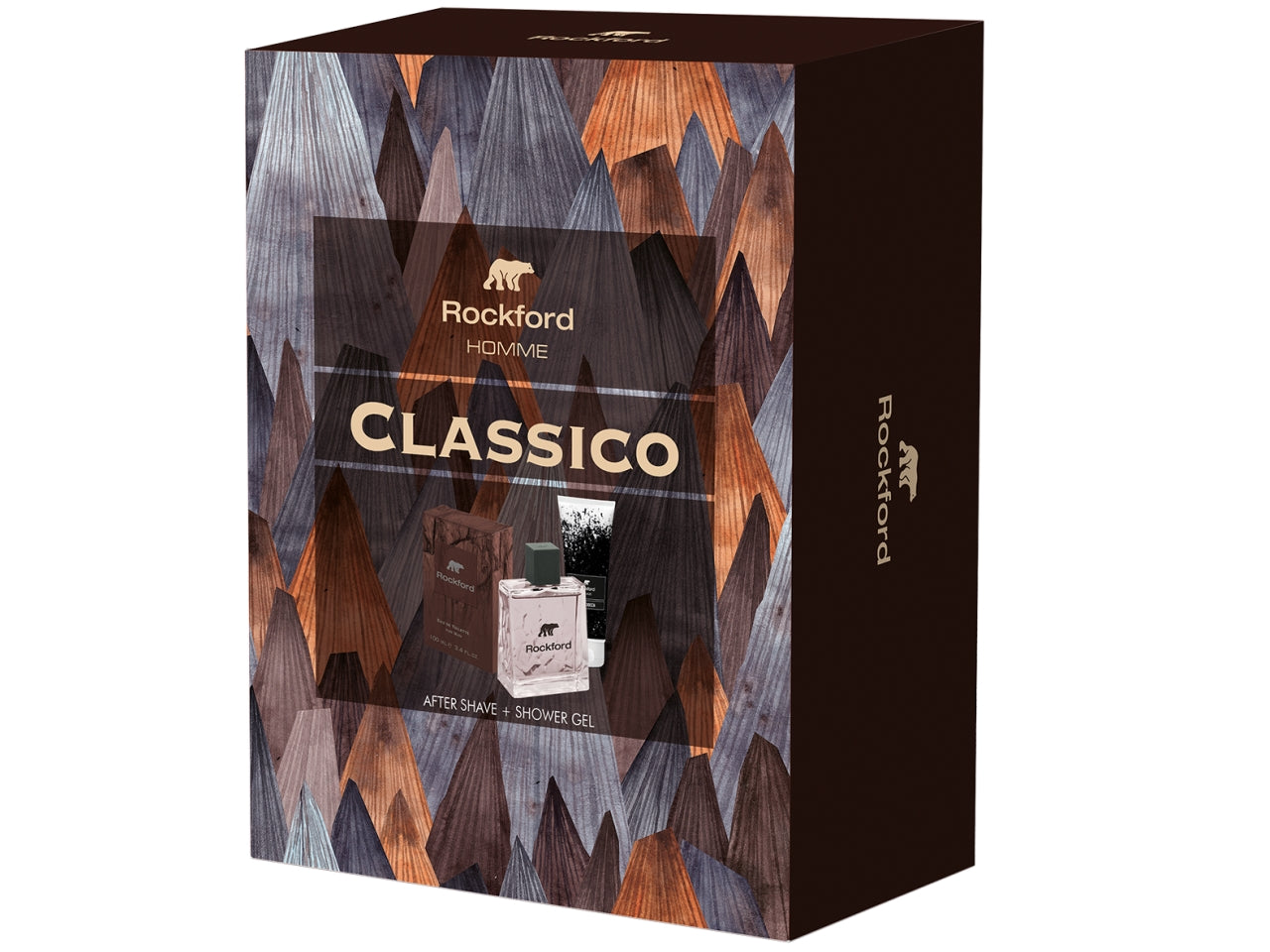 Set regalo rockfod classico dopobarba 100ml + shower gel 200ml