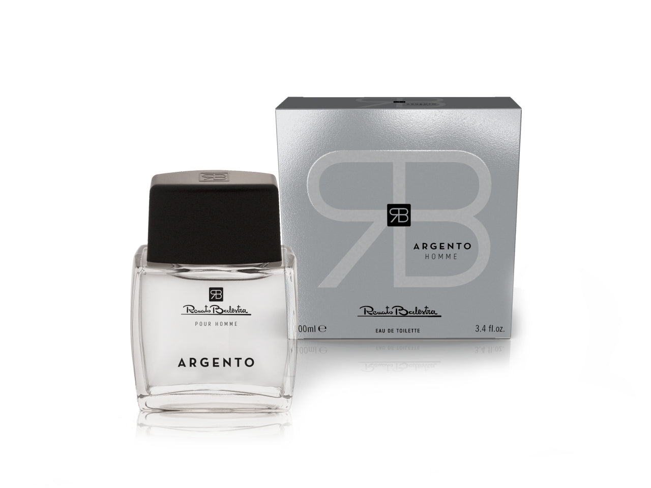 Set regalo renato balestra argento pour homme eau de toilette 100ml + shower gel 200ml