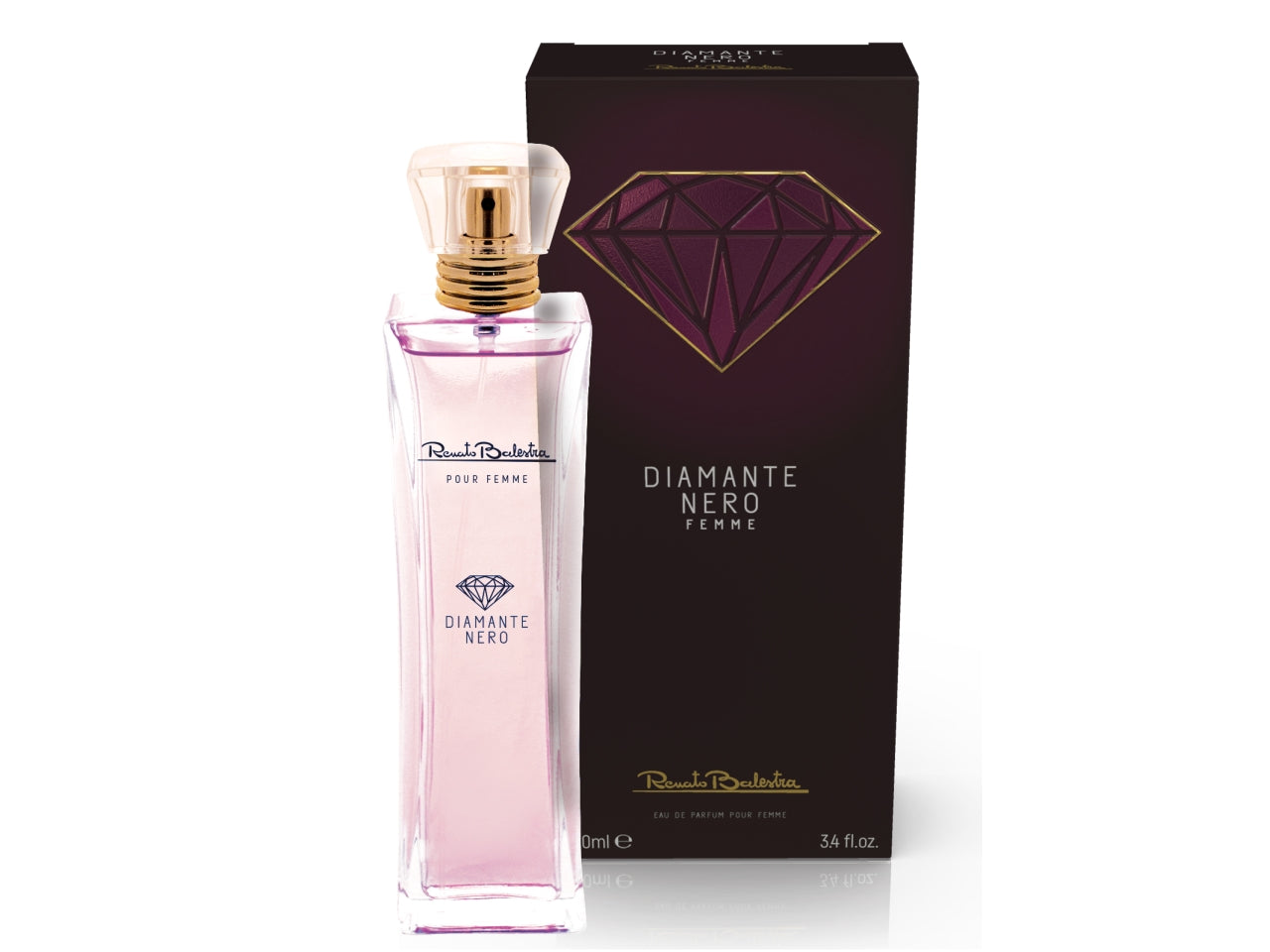 Set regalo renato balestra diamante nero pour femme eau de parfam 100ml + shower gel 200ml