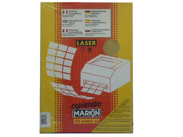 Etichette adesive laser oro