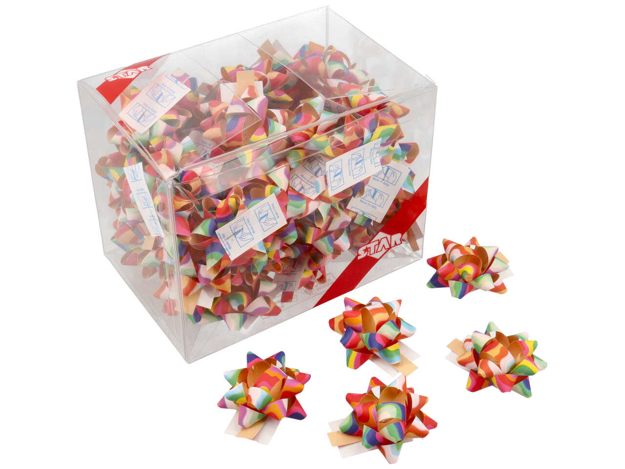 Coccarde 10mm decoro waves - la confezione contiene 50 coccarde