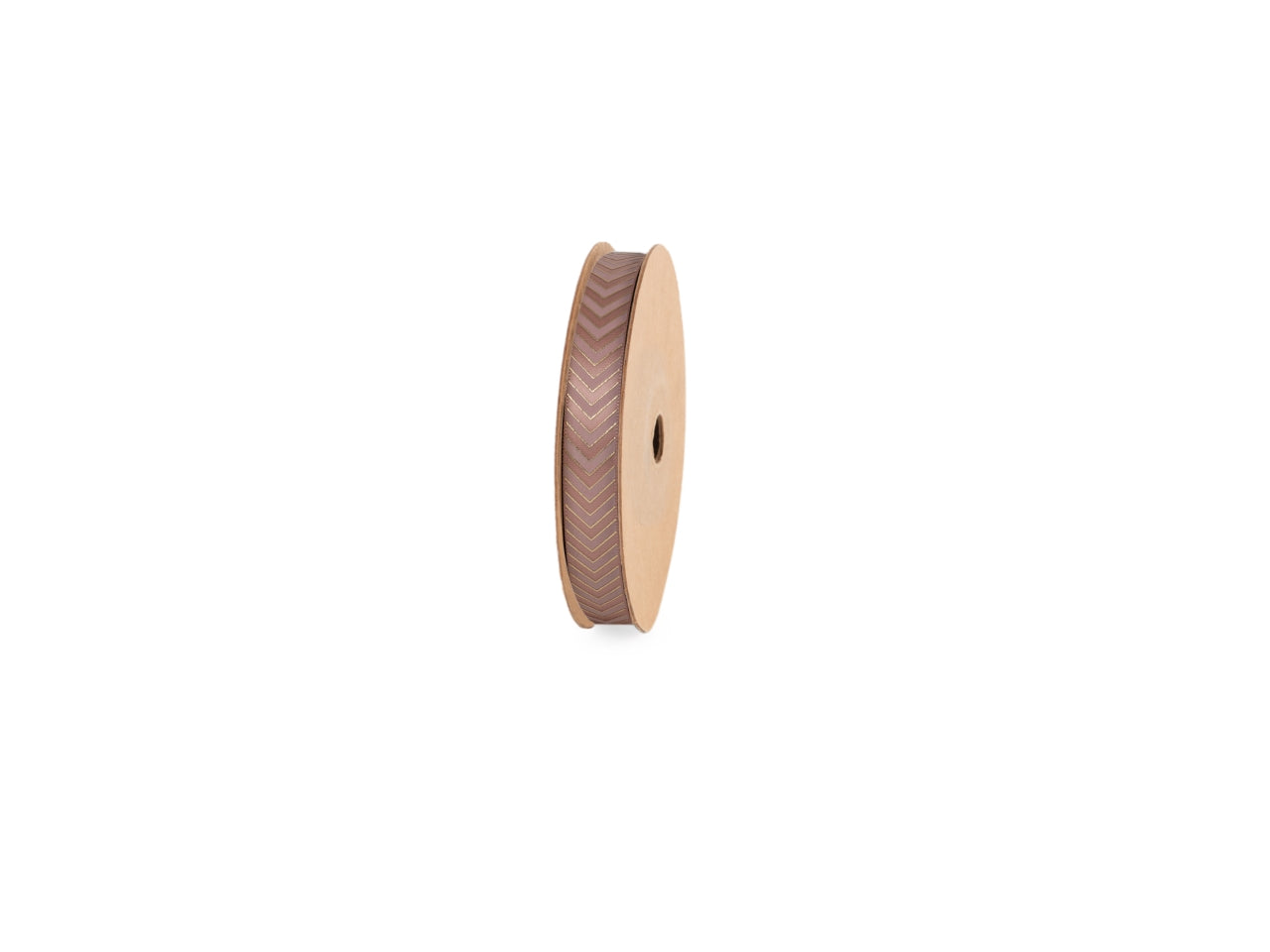 Nastro regalo rosa cipria e dorato spigato stampato 1,5cmx20mt - Star
