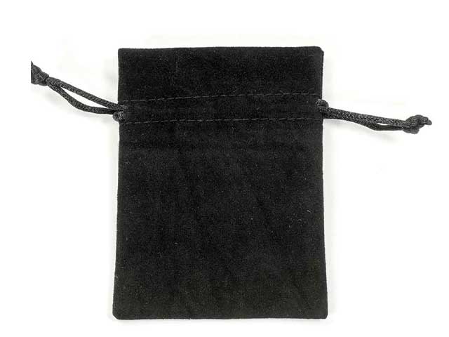 Sacchetto velluto 20x33.5cm marrone 18573