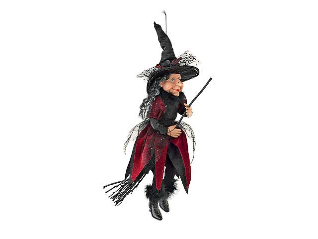 Befana nera/bor.volante con sacco 27292m