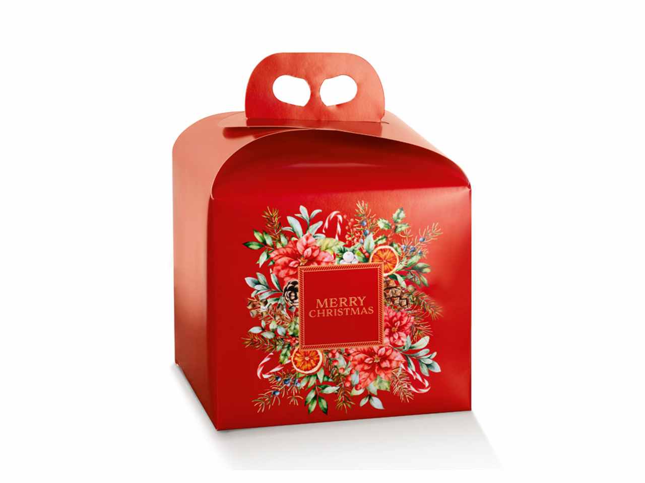 Scatola porta panettone 200x200x180 linea botanical