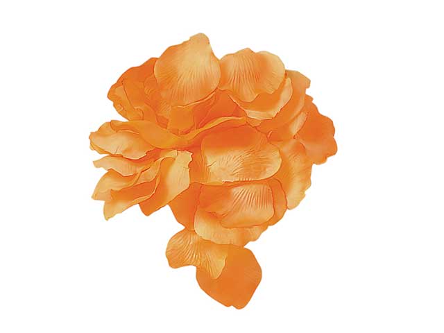 Petali tessuto 288 pezzi arancio 53167m