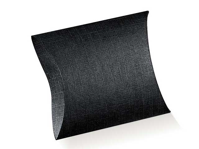 Scatola seta 100x100x35 nero 13753c