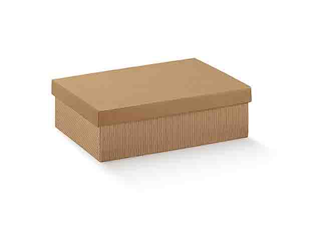 Scatola onda avana 20x20x6 35140c