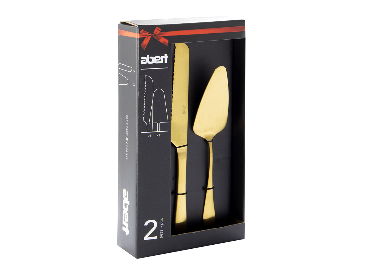 L.malaga serv.dolce 2 pezzi oro lml35800299