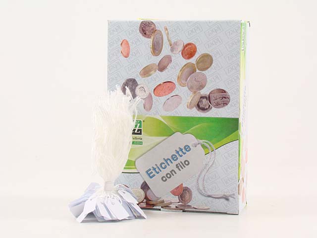 Etichette con filo 1000 pezzi a387
