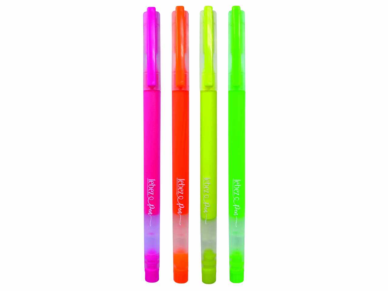 Penna gel neon 4 pezzi 81242