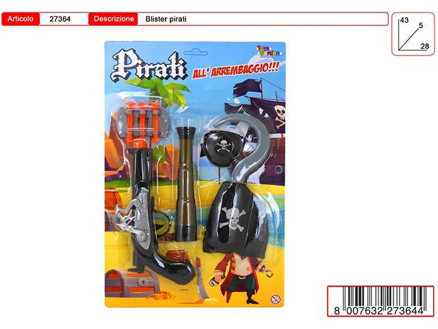 Pirati in blister 27364
