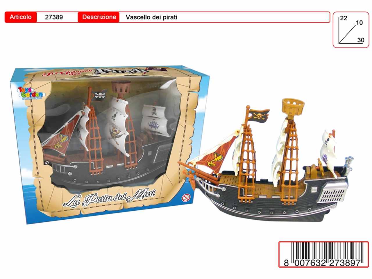 Vascello pirati 27389