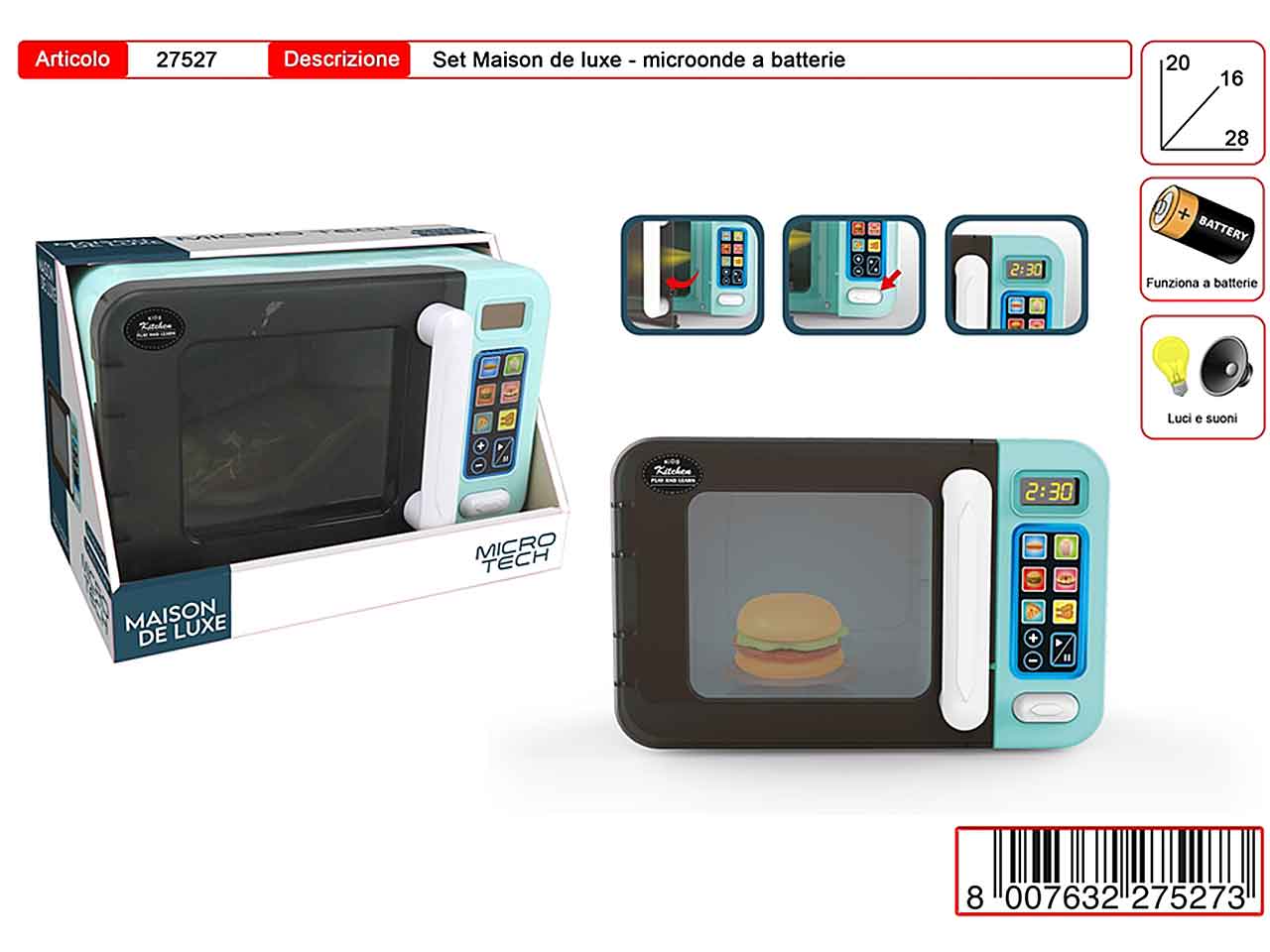 Maison de luxe micronde 27527