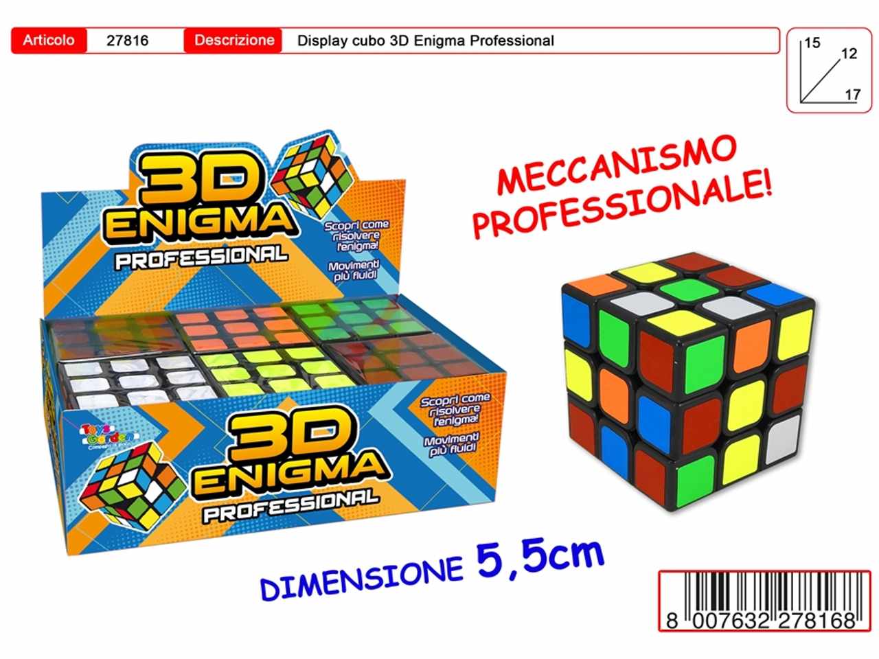 Puzzle 3d professionale