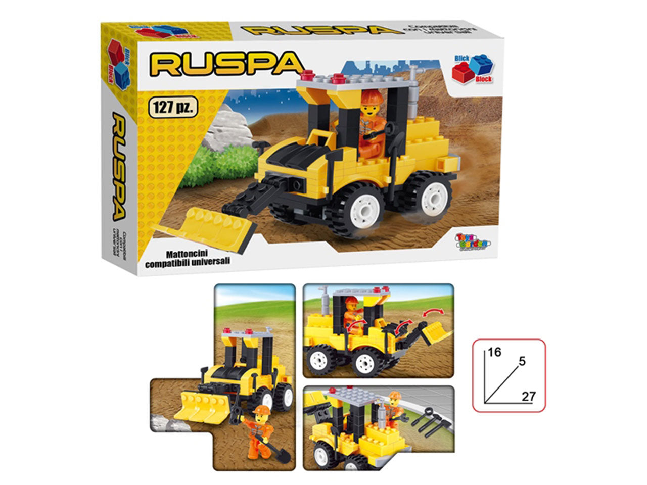 Ruspa blick block