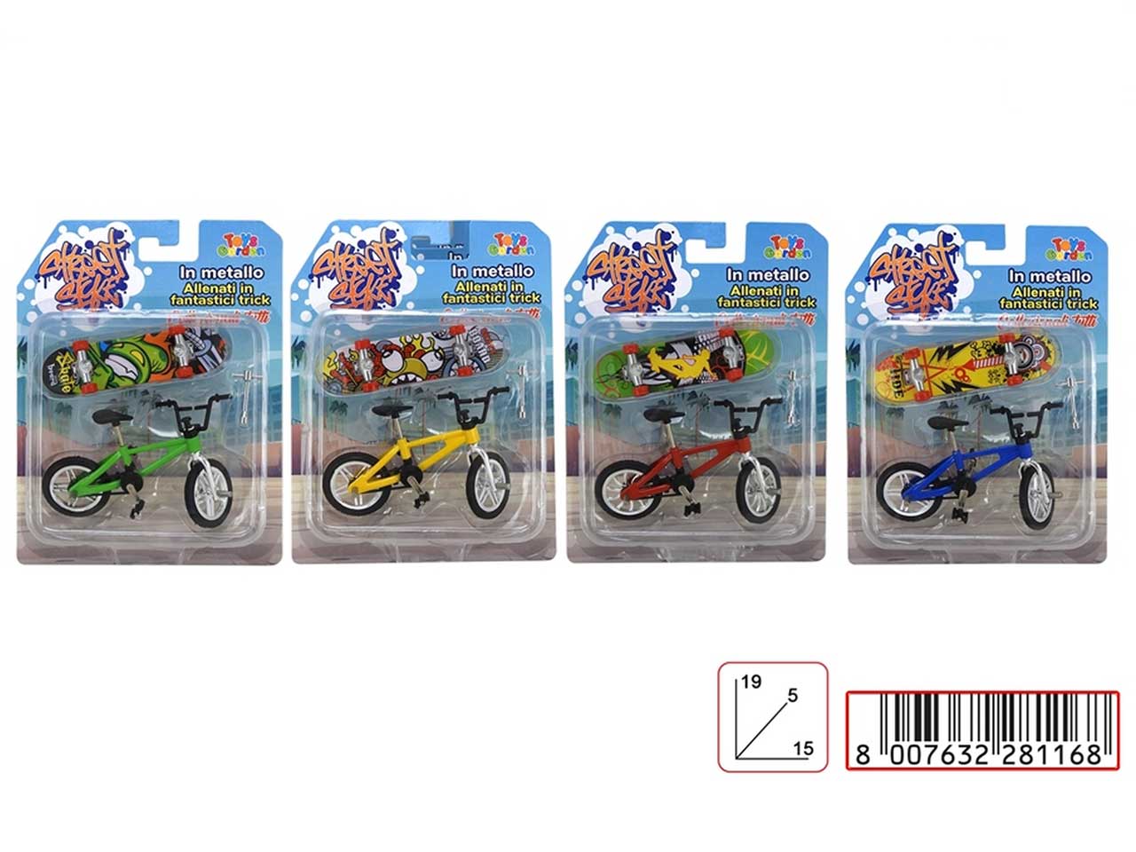 Mini skate e bici