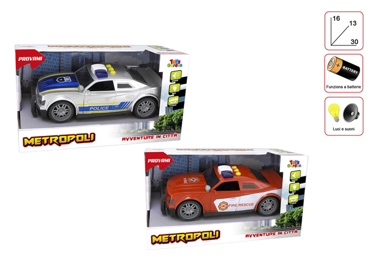 Metropoli emercency cars
