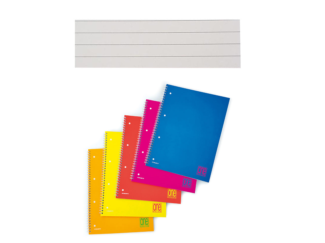 One color blocco spiralato fluo 1r 80gr