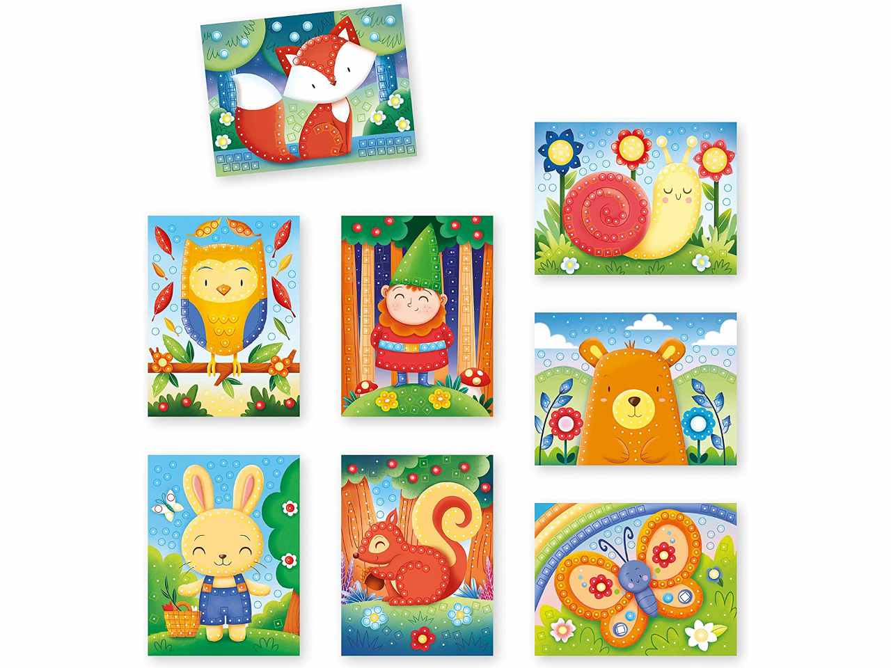 Mosaic pin bosco 02880