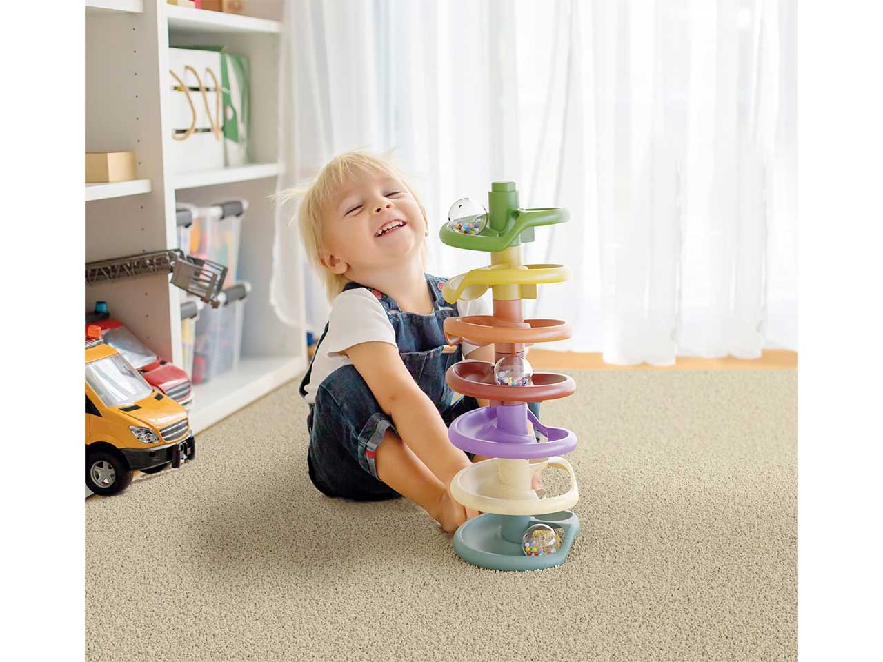 Play bio-spiral tower