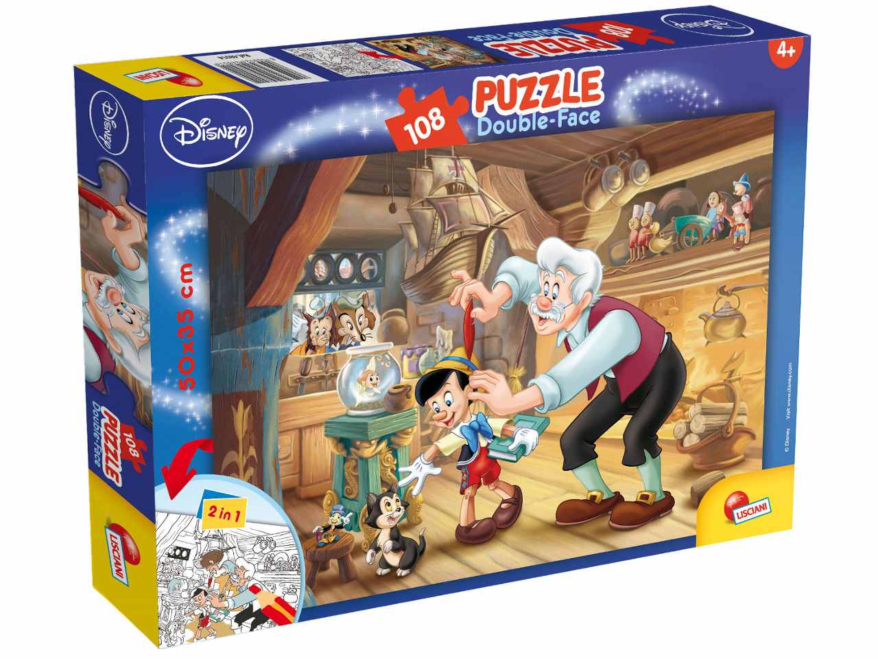 Puzzle df plus 108 pinocchio    48014
