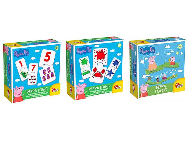 Gioco peppa pig logic 32 tessere 74716