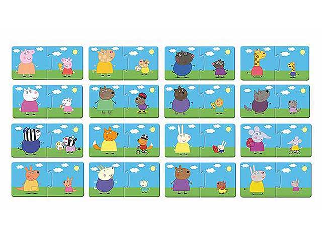 Gioco peppa pig logic 32 tessere 74716
