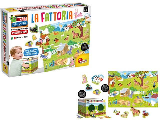 Montessori maxi la mia fattoria     72484
