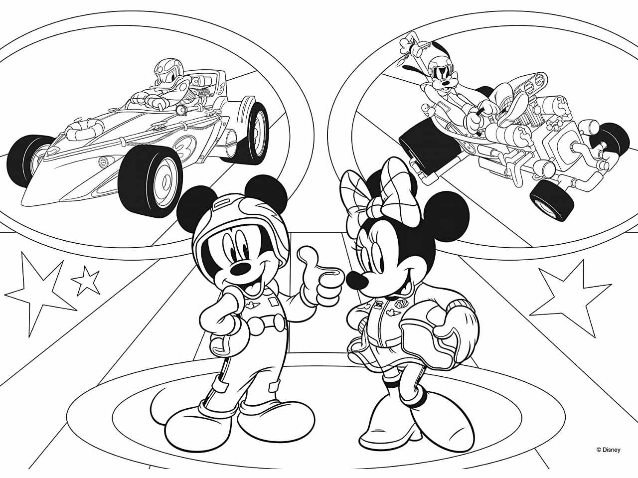 Puzzle df maxi floor 24 mickey 74099