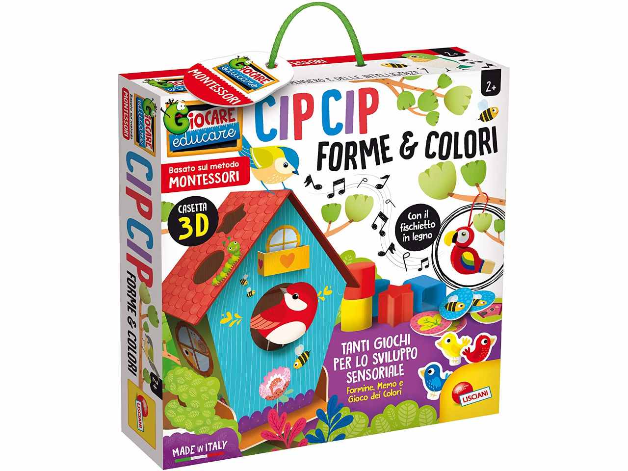 Montessori cip cip forme e colori 80168