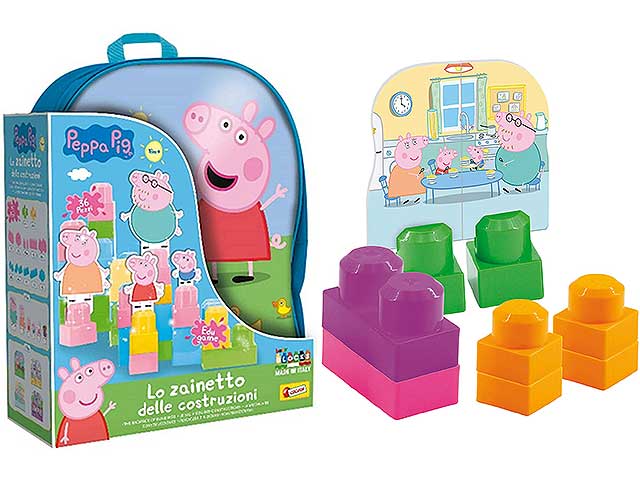 Peppa pig zainetto baby blocks 82674 $