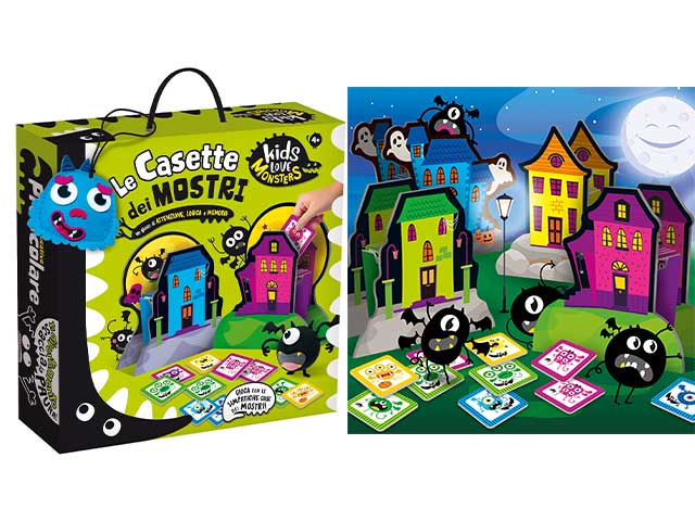 Kids l.monsters casette dei mostri 8270
