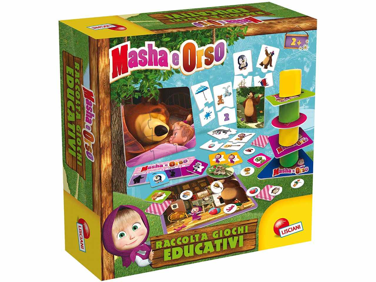 Masha e orso raccolta giochi educ.84432
