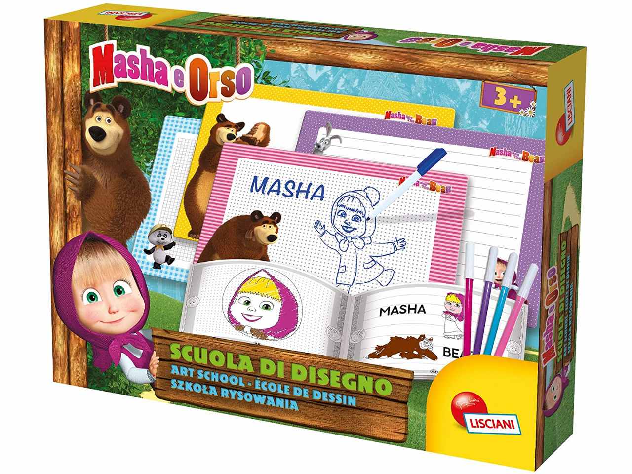 Masha e orso scuola di disegno    85996
