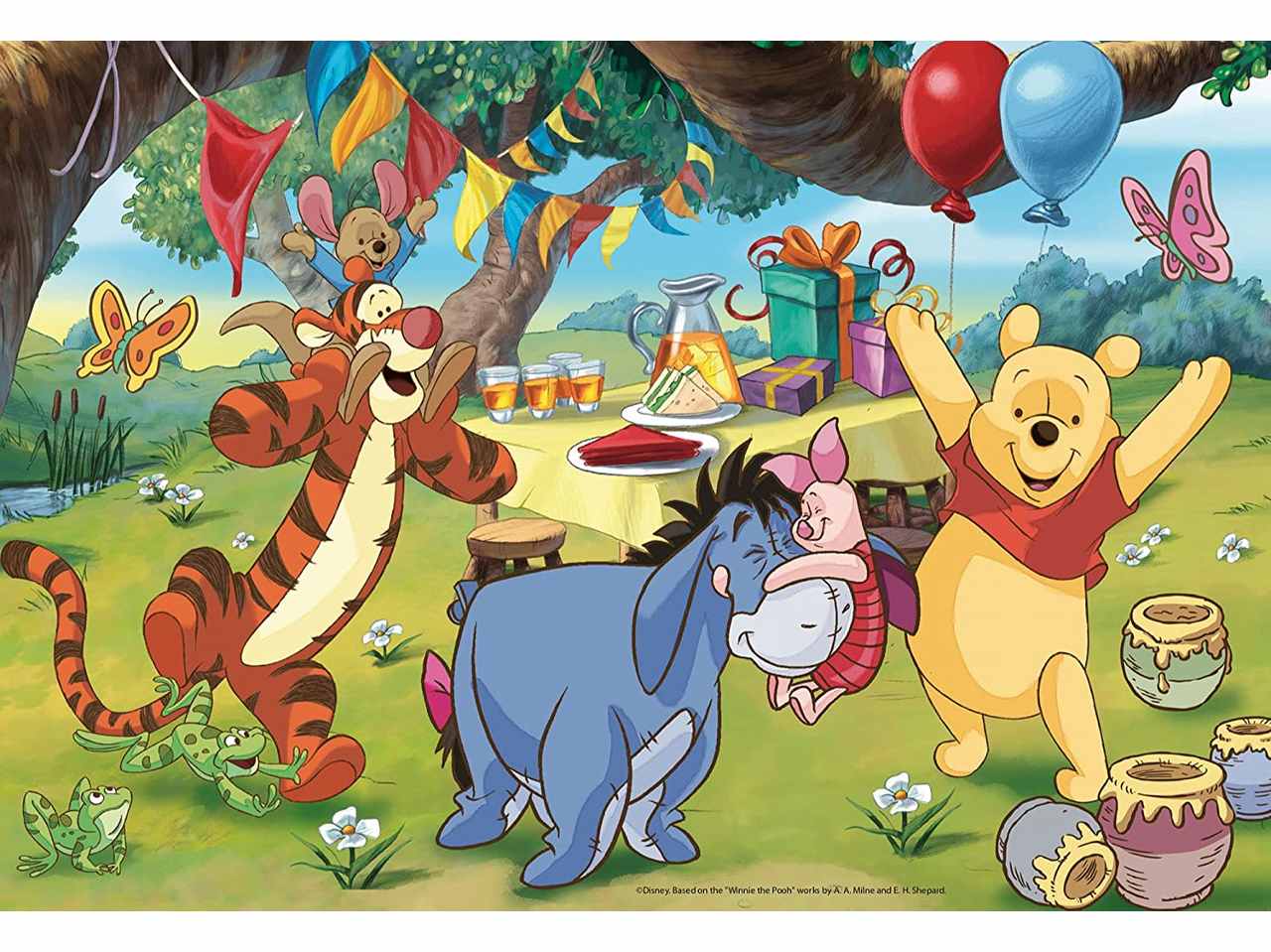 Puzzle df plus 24 winnie the pooh86511