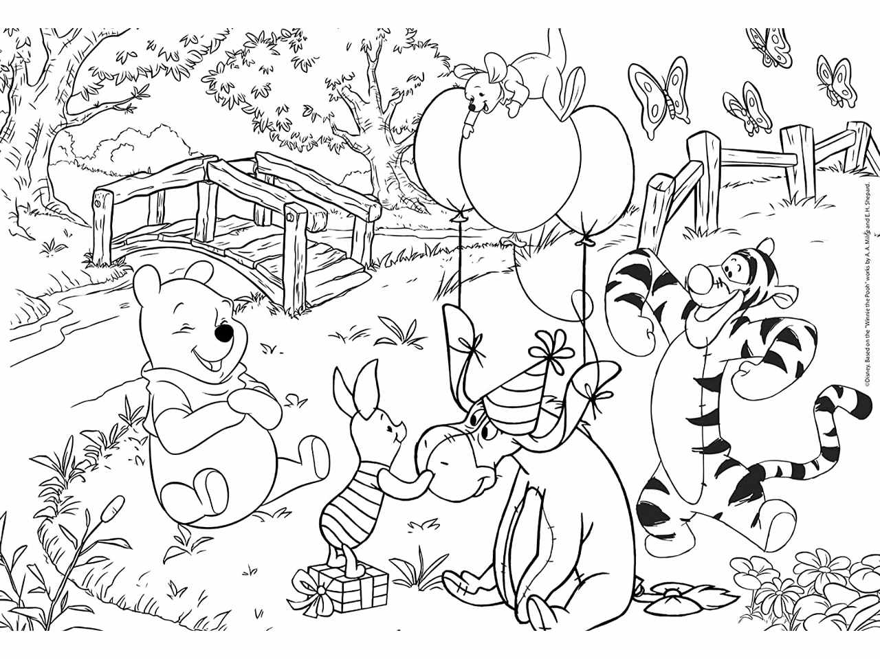 Puzzle df plus 24 winnie the pooh86511