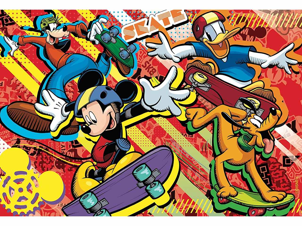 Puzzle df plus 60 mickey mouse   86535