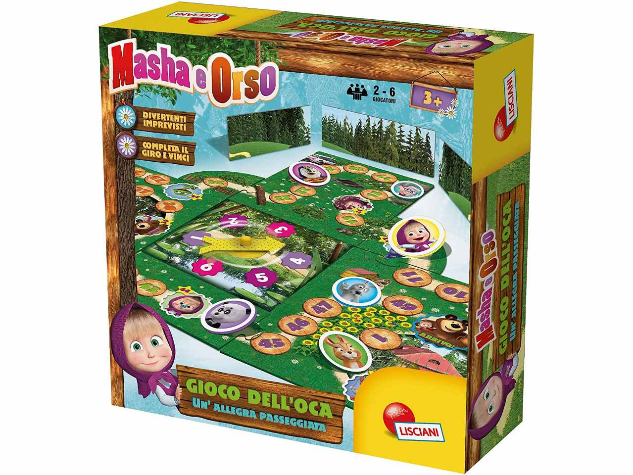 Masha e orso gioco dell'oca       89215